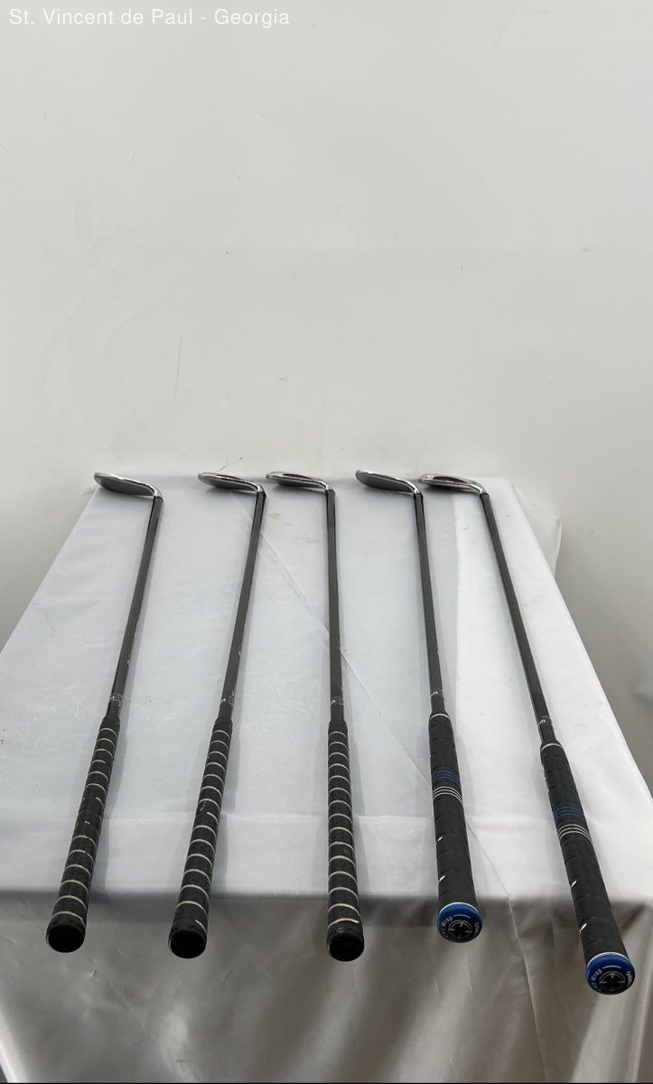 Wilson Deep Red II MDS Irons Set 5,7-9 & PW Tri Ply 535 Wome