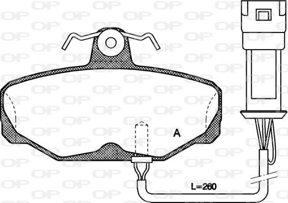 Plaquettes de frein Ford Scorpio II pour stopper les vibrations au freinage
