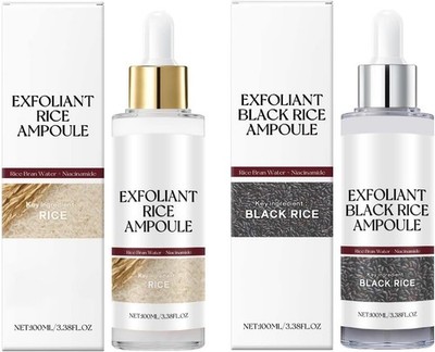 Peel Shot Glow Rice White Rice & Black Rice Soft Exfoliating Face and Body Scrub