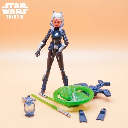 STAR WARS AHSOKA TANO (SCUBA GEAR) 3.75" FIGURE 2008 ANIMATED CLONE WARS