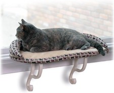 Bolster Kitty Sill Cat Window Perch Bed Large Cats Orthopedic Window Hammock