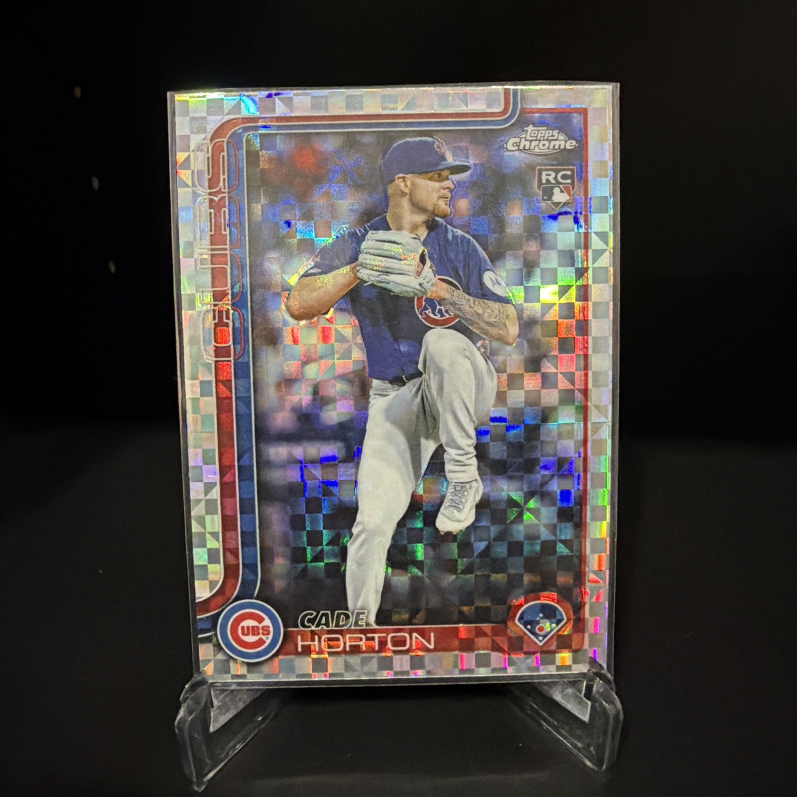 2025 Topps Chrome Update Cade Horton Xfractor RC USC63 Cubs