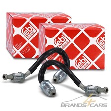 FEBI 2x BREMSLEITUNG HINTEN LINKS+RECHTS FÜR AUDI A3 8P TT 8J SEAT ALTEA LEON 1P