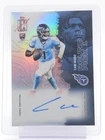 CAM WARD 2025 TOPPS SIGNATURE CLASS ROOKIE REFRACTOR RC AUTO #101 TITANS Q6608