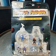 VTG Star Rider Play Figures Soma 1996 8 Miniature Action Figures New 74258