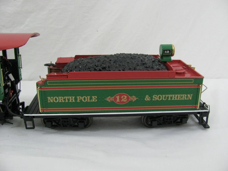Bachmann G Christmas Train North Pole & Southern 4-6-0 Steam Locomotive EX - Image 3 of 4