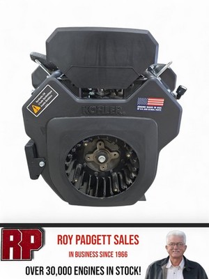 Kohler Command CH740-3188 PRO 25HP Tapered Horizontal LP Natural Gas Gen Engine