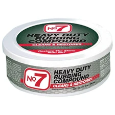 4 Pack No.7 Heavy Duty Rubbing Compound Removes Deep Scratches and Stains