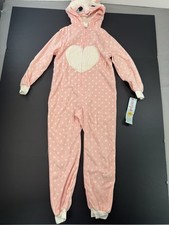 Cat Jack Llama Hooded One Piece Sleepwear Pajamas Jump Suit SZ Small 6-6X NWT