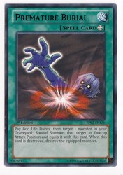 Premature Burial BP02-EN135 Rare 1st Edition Battle Pack 2: War of the Giants