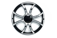 Wet Sounds REVO 10 XS-B-SS GRILL Black with Stainless XS Open Grill for REVO 10"