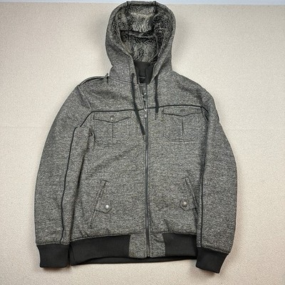 Fox Racing Sasquatch Vintage Y2K Hoodie Mens Medium Heather Black