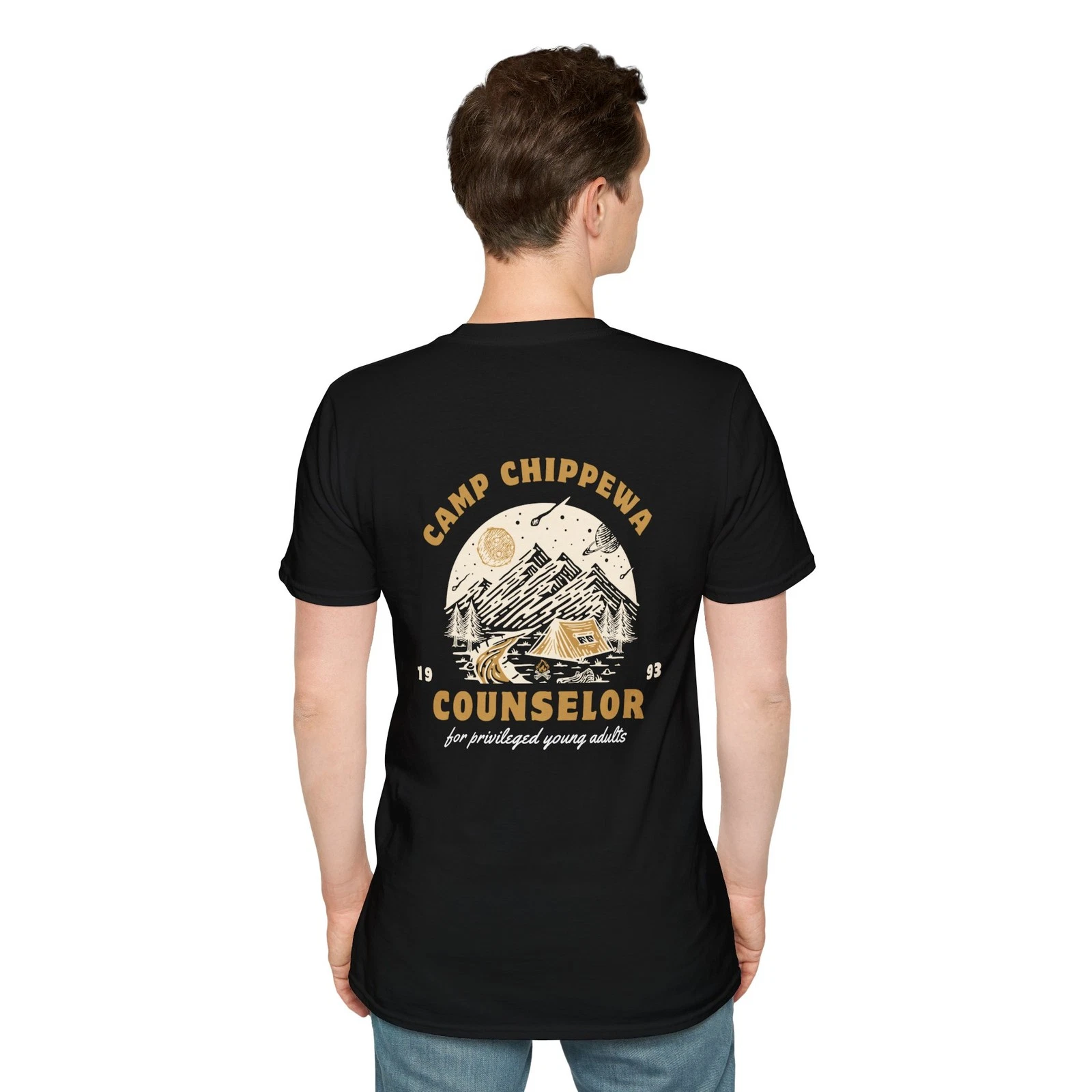 Camp Counselor 🏕️ Camp Chippewa🖤Addams Family T-Shirt, Unisex Shirt