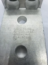 ILSCO AU-600-2NS ALUMINUM SOLDERLESS LUG, NNB