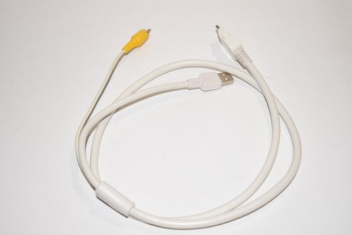 30‑Pin Apple Composite AV Video Cable w USB Charge/Sync for iPod iPhone iPad