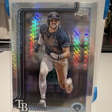 2025 Topps Chrome - Josh Lowe #111 Prism Refractor