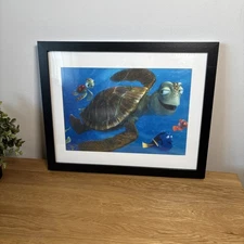 Disney Store Finding Nemo 2003 Commemorative Lithograph – Framed and Mounted