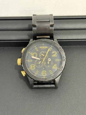NIXON Nixon Watch 51 30 Black Gold Chronograph - Image 1 of 4