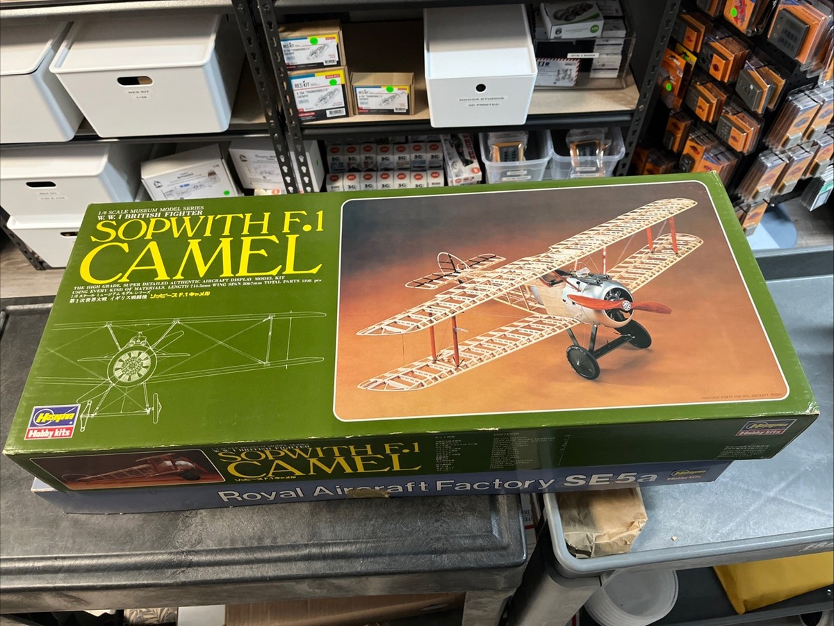 1/8 Hasegawa #CP02 Sopwith F.1 Camel Museum Model Series CBN | eBay