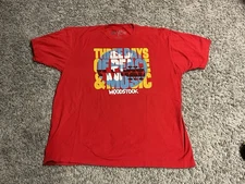 Liquid Blue Woodstock 3 Days Of Peace Love Music Tshirt - Size XL (2017)