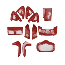 For Toyota XA30 Rav4 2006-2012 Mahogany Style Accessories Interior Gear Stickers