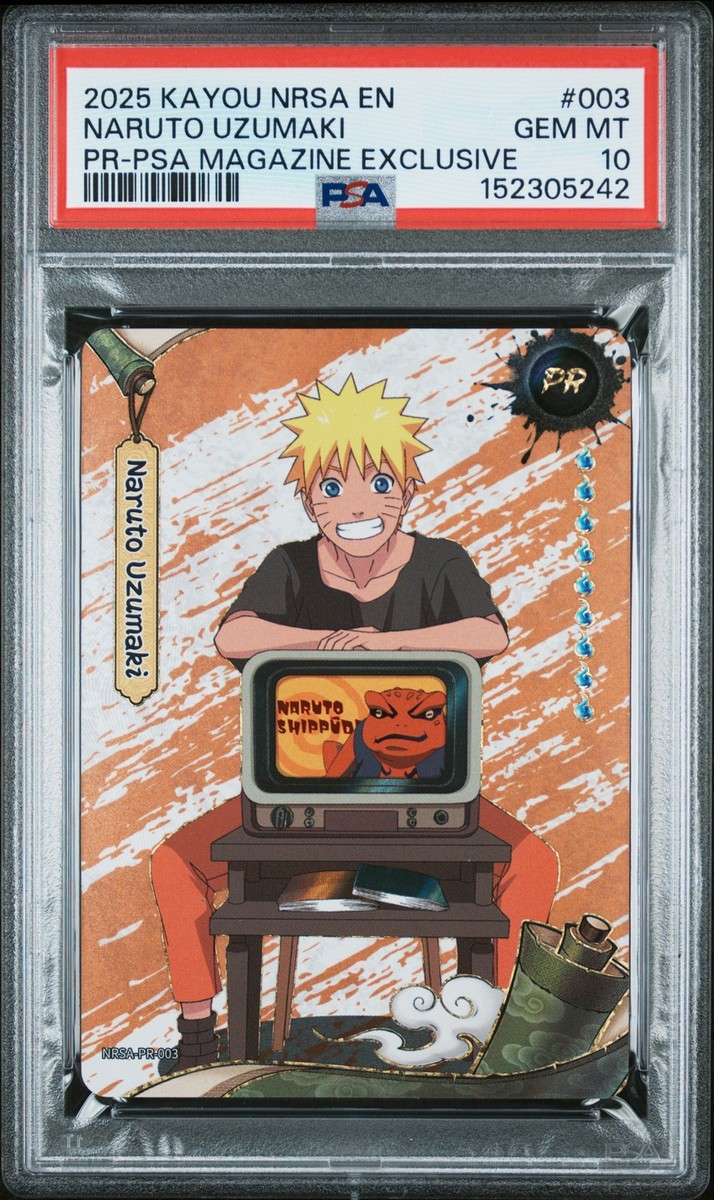 NARUTO PSA特典 2025 PSA MAGAZINE EXCLUSIVE #003 NARUTO UZUMAKI PSA 10 | eBay