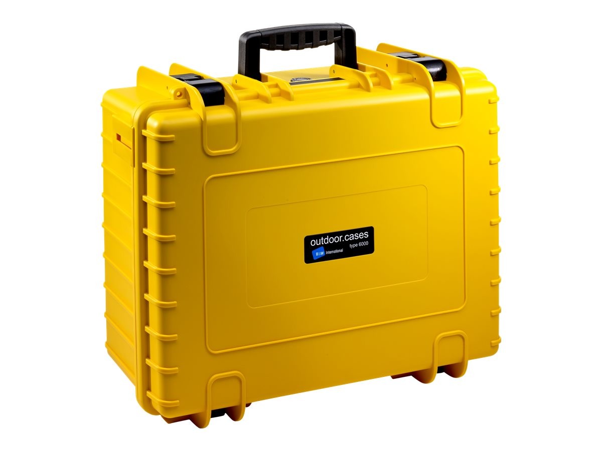 B&W International B&W Type 6000 Custodia rigida Giallo Outdoor Case f/ 6000/Y