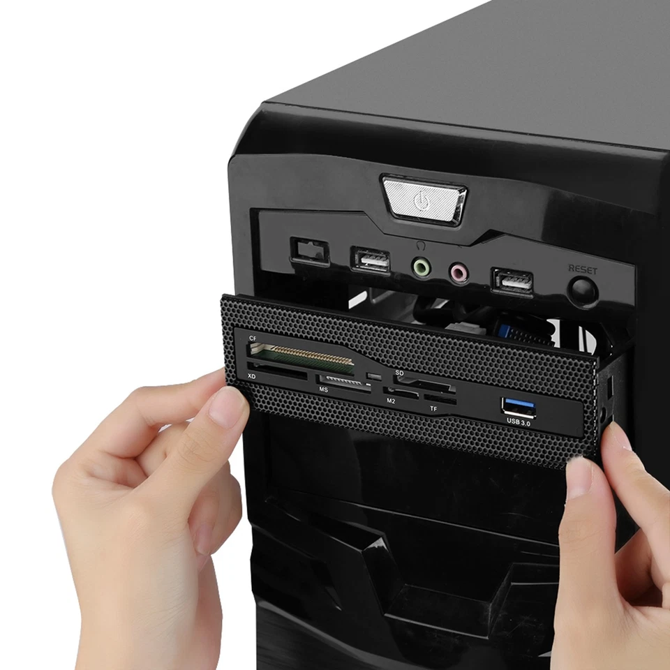 Internal PC Card Reader USB 3.0 with M.2 SD TF CF XD MS Slots for Desktop - Bild 2 von 4