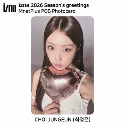 IZNA 2026 Season's Greetings POB Photocard Ktown4U MnetPlus KPOP K
