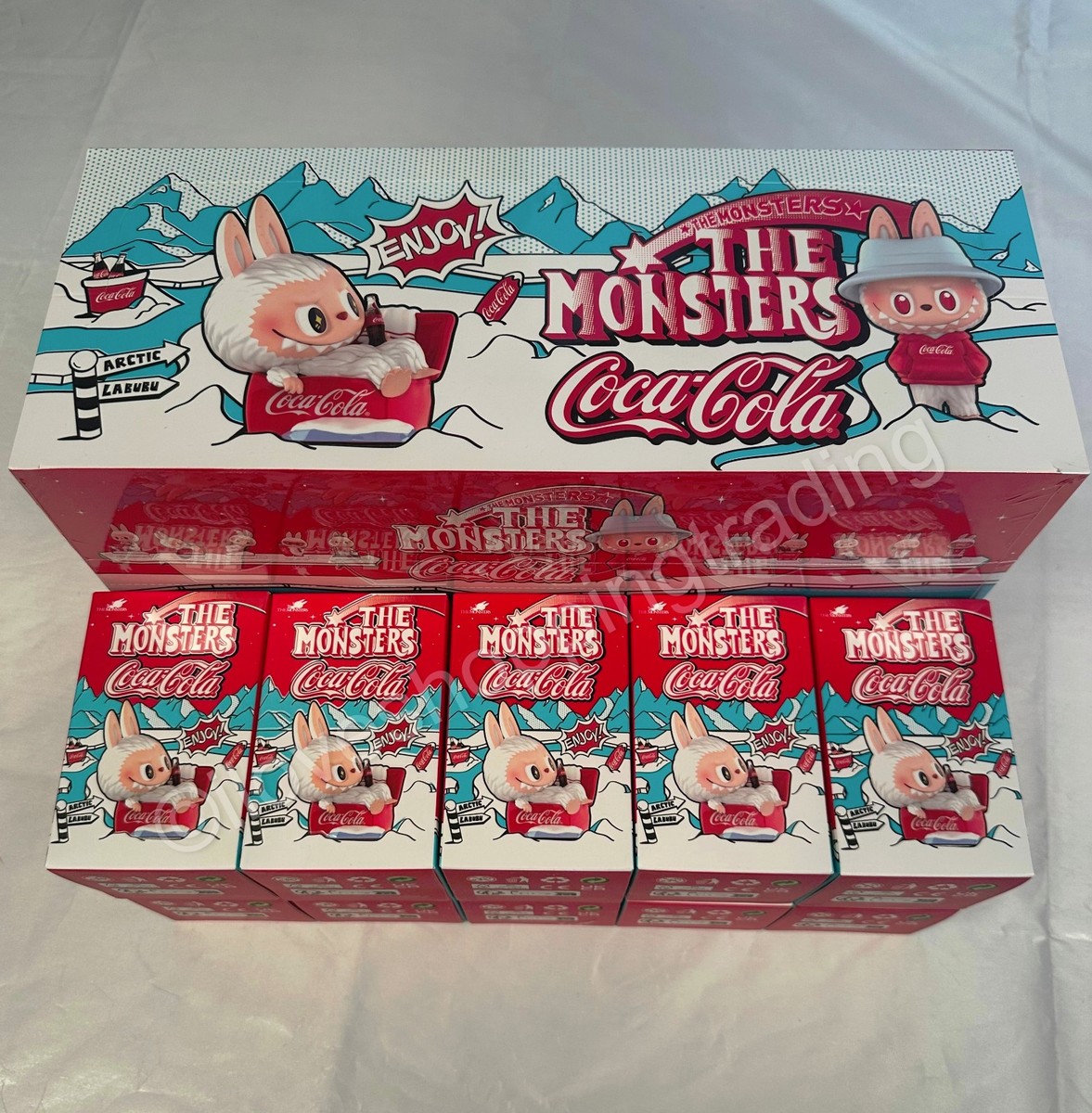 OFFICIAL GENUINE POP MART THE MONSTERS LABUBU COCA-COLA SERIES