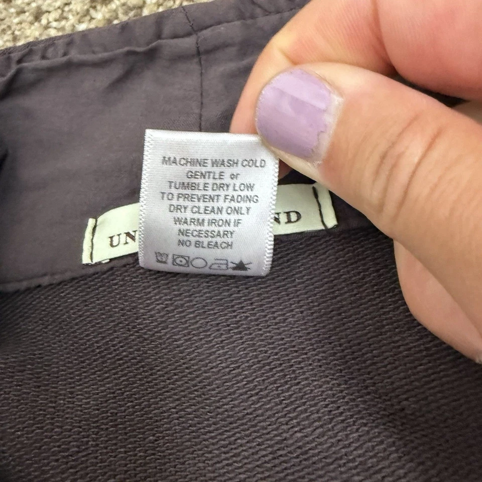 Chaqueta Prairie Underground Algodón Orgánico Mujer M Marrón Boho Festival Campesino Foto 3 de 4