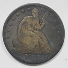 1858 Liberty Seated Half Dollar | Philadelphia | Early Silver Half
