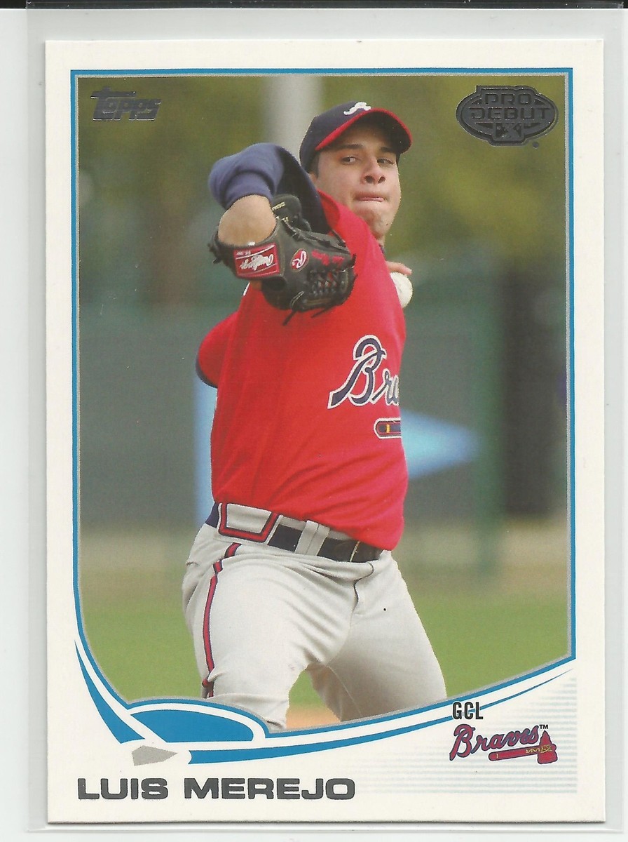 Luis Merejo Atlanta Braves 2013 Topps Pro Debut Minor League Card