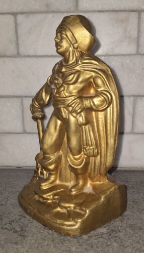 ANTIQUE AMERICAN STATUE SWASHBUCKLER / PIRATE MANTLE CLOCK TOPPER c.1880 ANSONIA - Picture 3 of 7