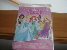 Disney Princess 25 Temporary Tattoos