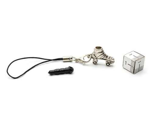 Patins à Roulettes Pendentif pour Téléphone Portable Mini Miniblings Diskoroller - Photo 2 sur 6