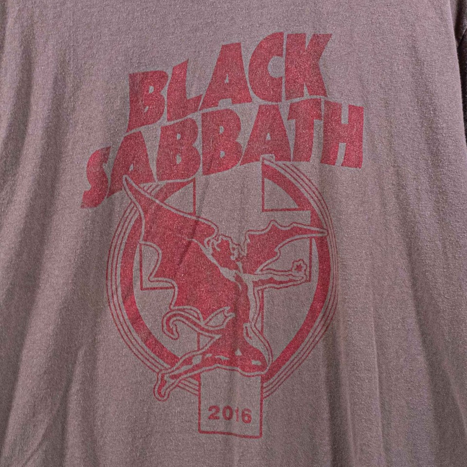 Black Sabbath The End Tour TShirt 2016 Large Y2K Band Rock Metal eBay