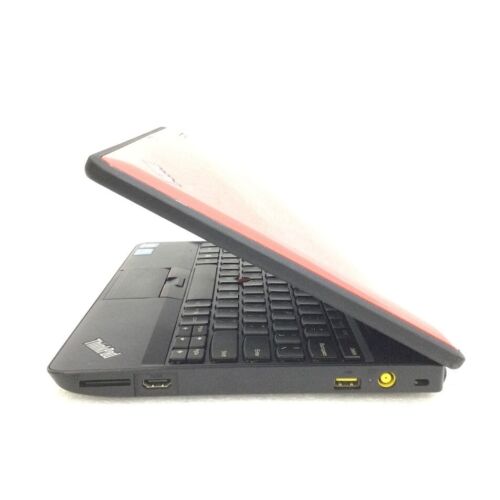 Lenovo ThinkPad X131e Laptop 11.6" Celeron 887U 4GBRAM 128GBSSD HDMI Win10 Red - Picture 3 of 9