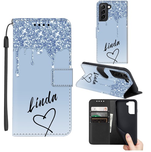 For Samsung Galaxy S25 S24 FE S23 S22 S21 Pretty Custom Stand Leather Case Cover - Photo 7 sur 48