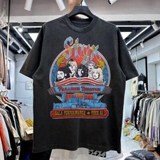 Styx Concert Tour 81 Black Short sleeve Rock band T shirt Unisex tee NH20134