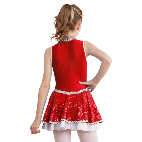 Girls Cheer Leader Outfit Cheerleading Uniform Dance Dress Cosplay Costume - Picture 15 of 47