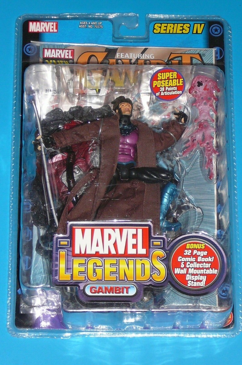 MARVEL LEGENDS GAMBIT SERIES IV X-MEN GAMBIT SERIES 4 NEW & SEALED