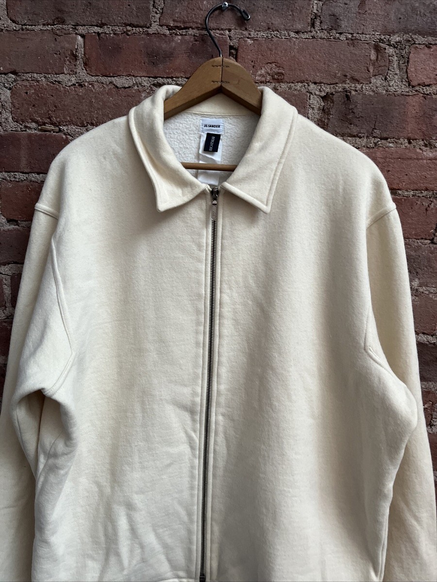 Vintage Jil Sander Bergdorf's Men's Zip Up Fleece Jacket, Sz