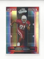 2005 Absolute Memorabilia Football Silver Spectrum Singles xxx/100 - You Choose
