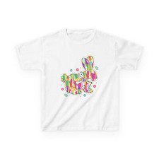 Colorful Bunny Kids Tee - Fun, Playful, Perfect for Spring, Easter or Birthdays,