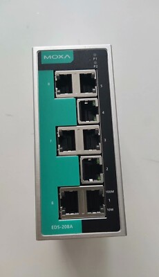 USED MOXA EDS 208A Industrial Ethernet Switch