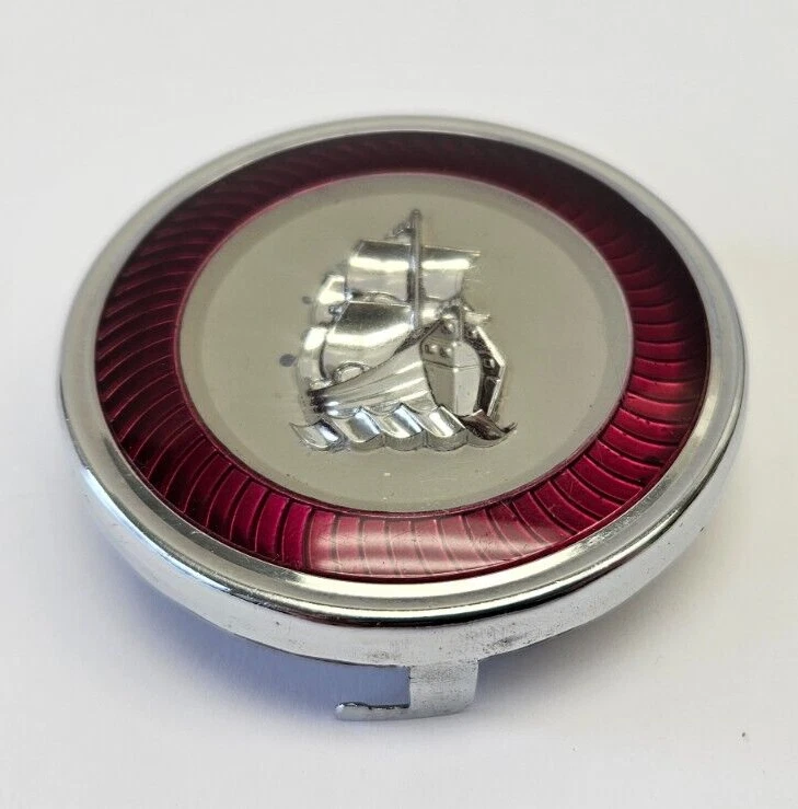 1951-1952 Plymouth руль гудок кольцо кнопка эмблема украшение 1325171 новый из старых запасов. - Изображение 4 из 4