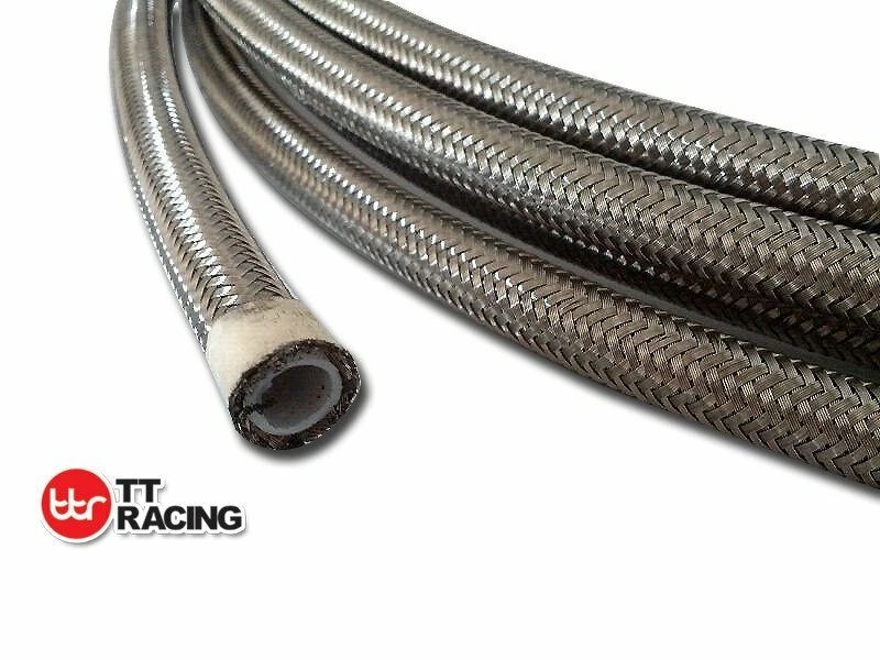 PTFE Fuel Hose Stainless Steel Fitting Kit / Fitting ONLY E85 Ethanol Safe - Image 3 of 4
