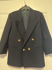 Boys Suit Jacket Blazer Club Room Custom Lengths Ages 5-6 Navy Blue