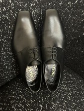New PRADA - Men's Genuine Leather Oxford Dress Shoes -  Lace Up US 7.5